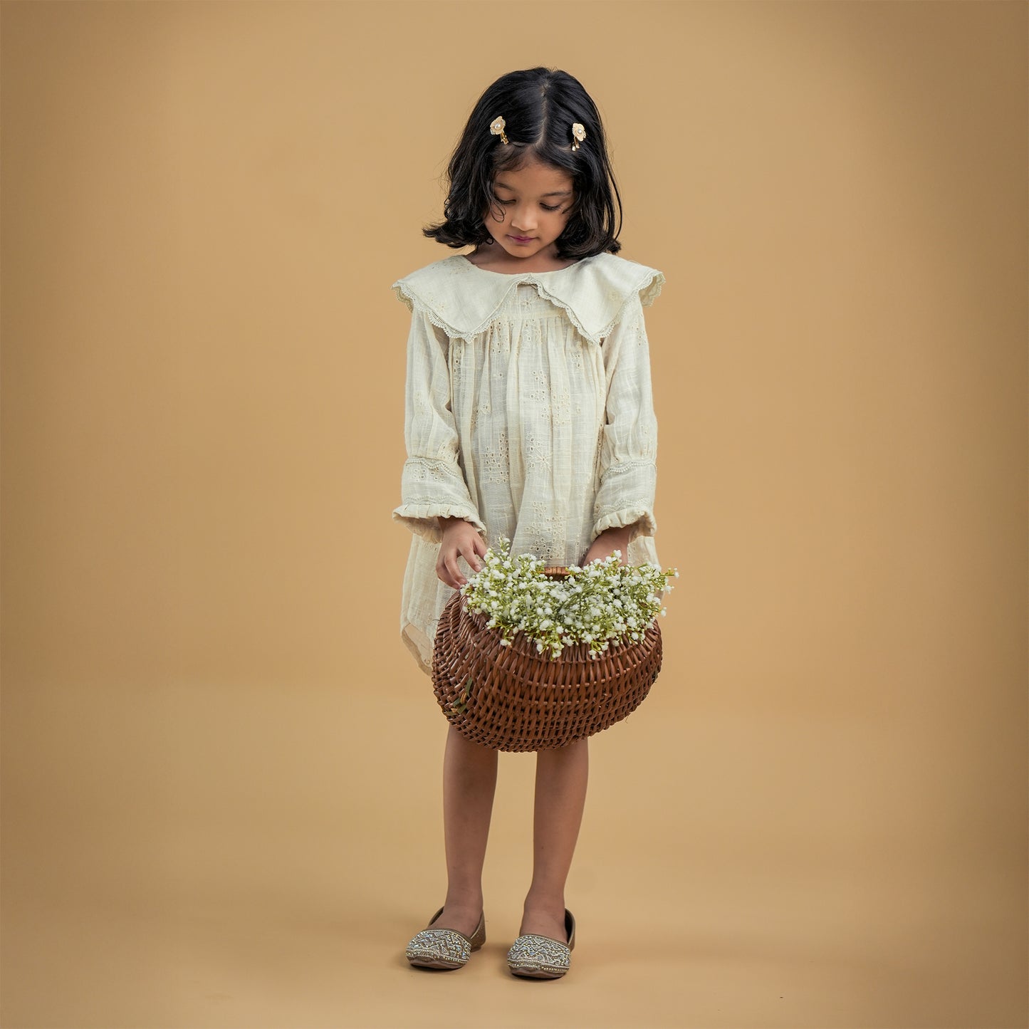 Classic Gathered Dress