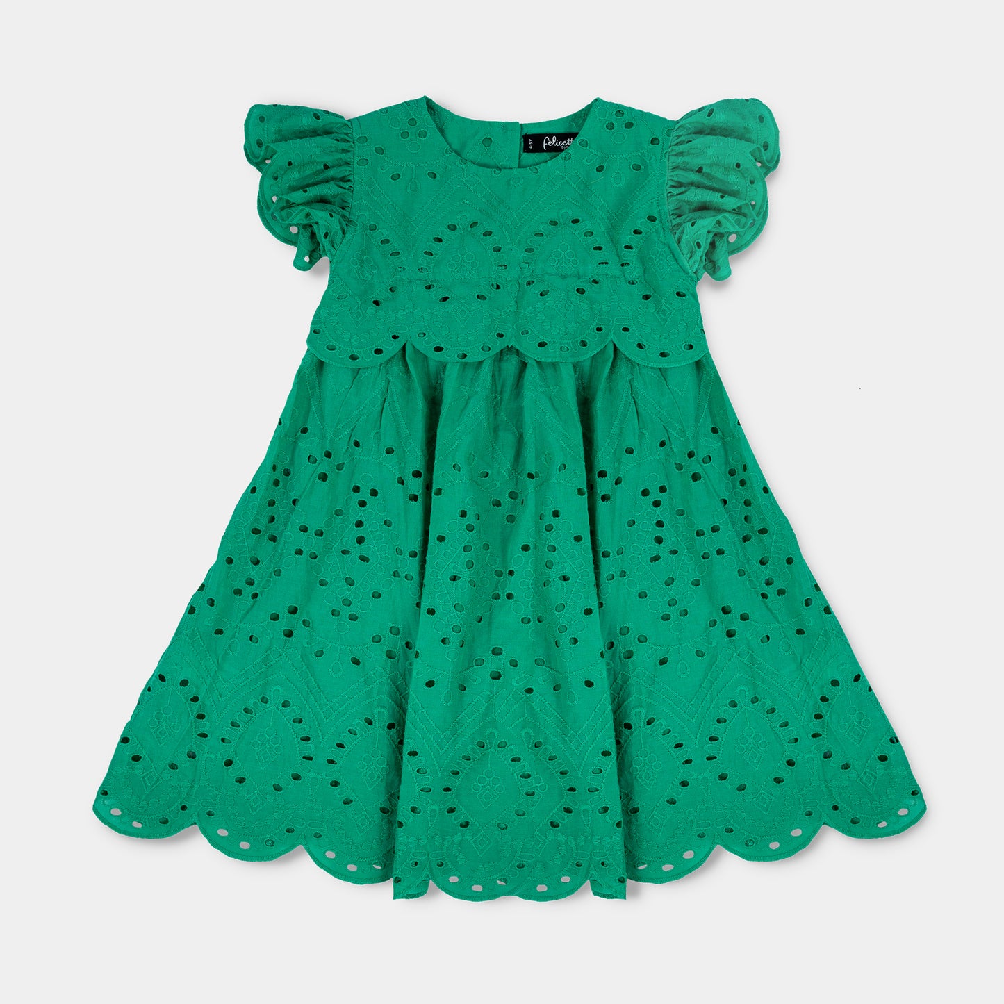 Leafy Flutter Frock