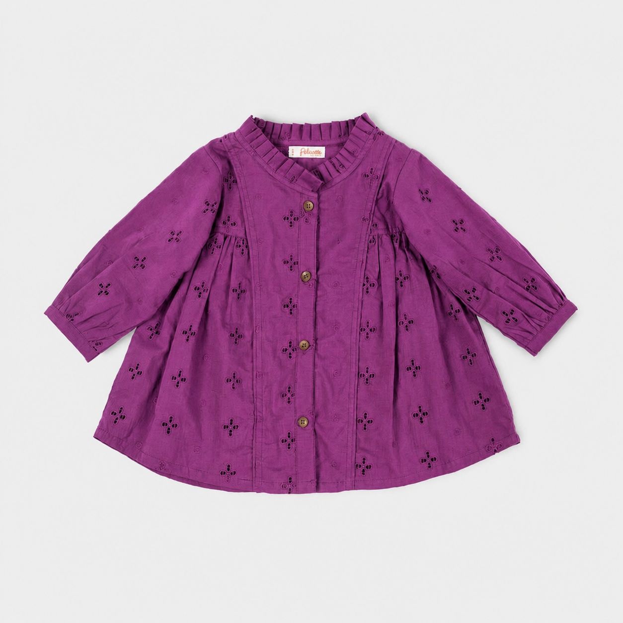 Hakoba Gathered top
