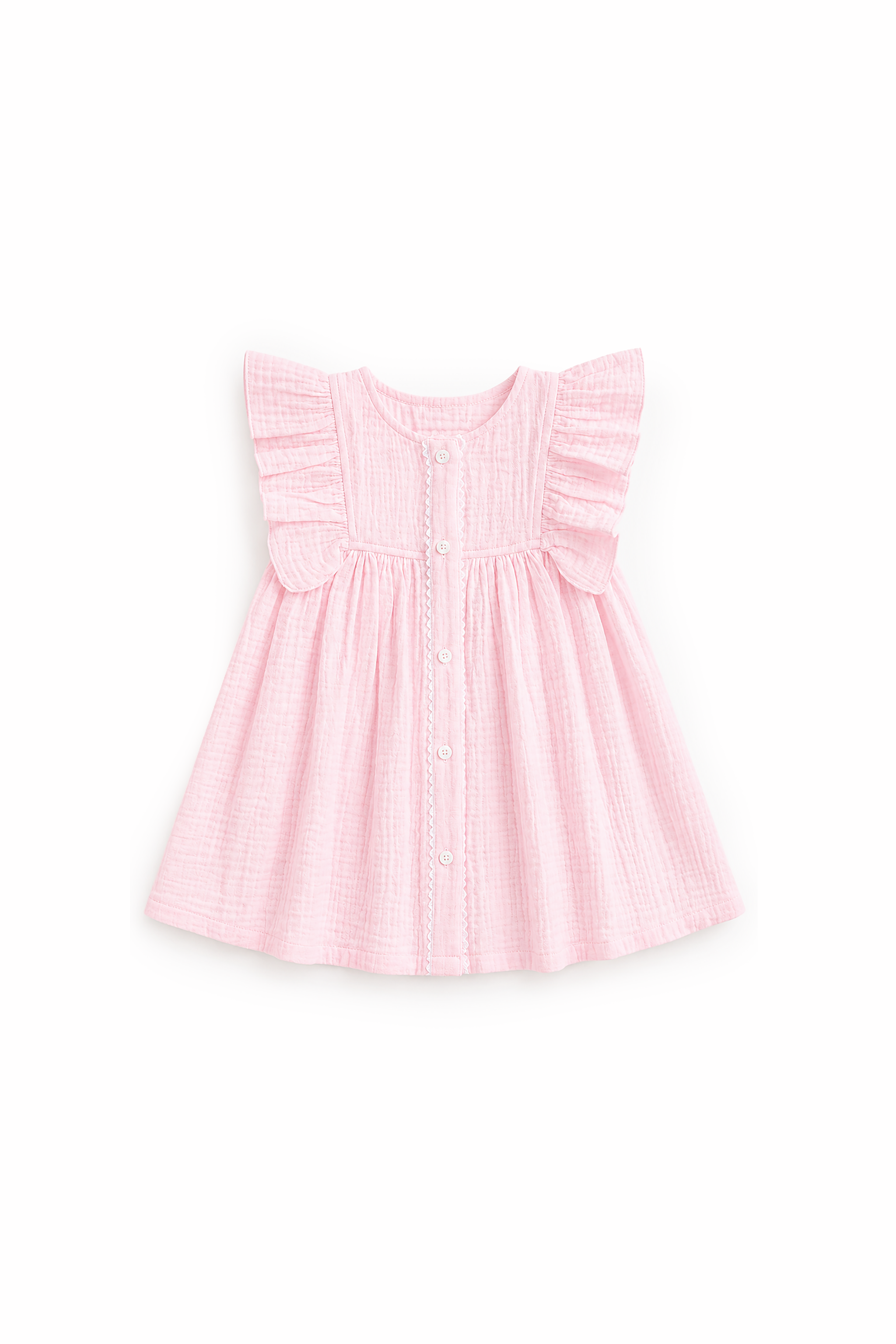 Ric Rac Muslin Frock