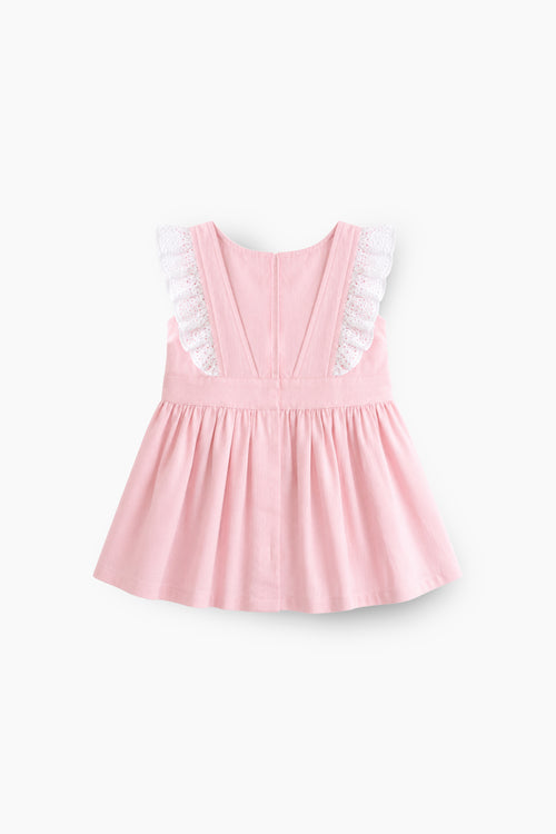 Cotton pearl frock