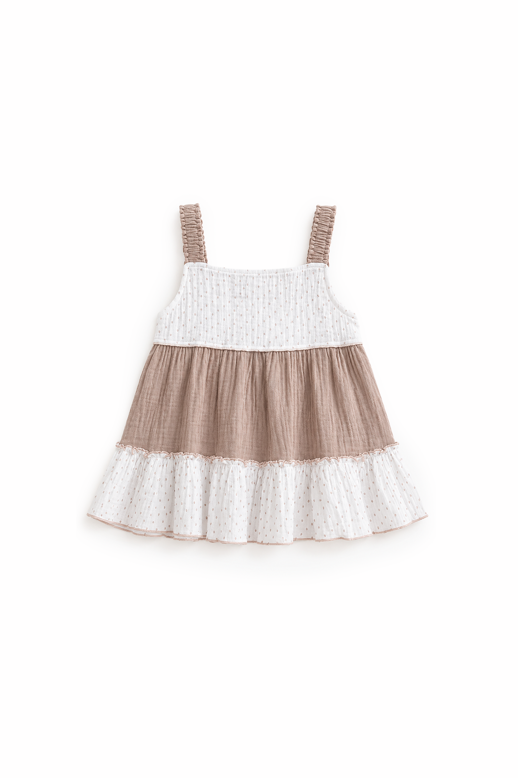 Layered Muslin Frock