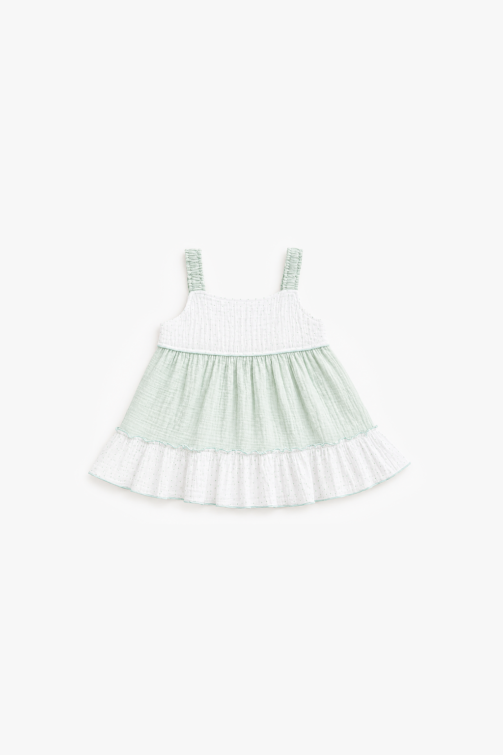 Layered Muslin Frock