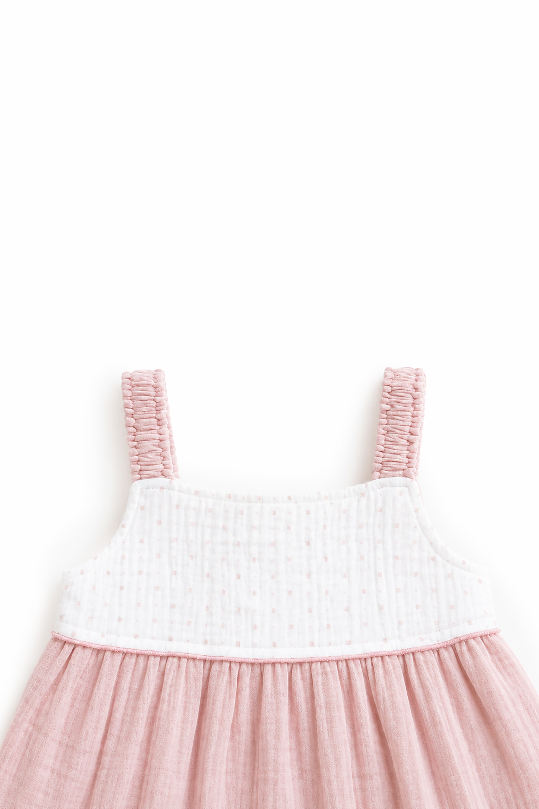 Layered Muslin Frock