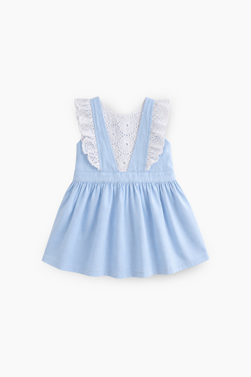 Cotton pearl frock