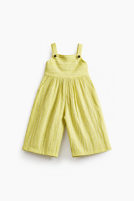 Button Strap Jumpsuit