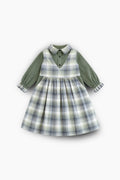 Vintage Check Pinafore