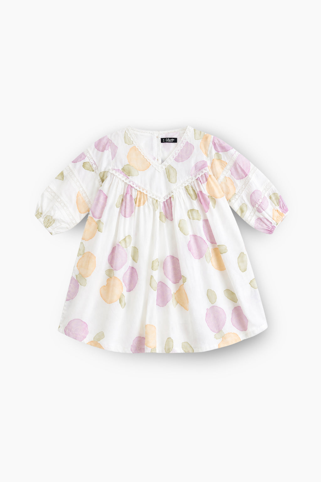 Rosy Lace Frock