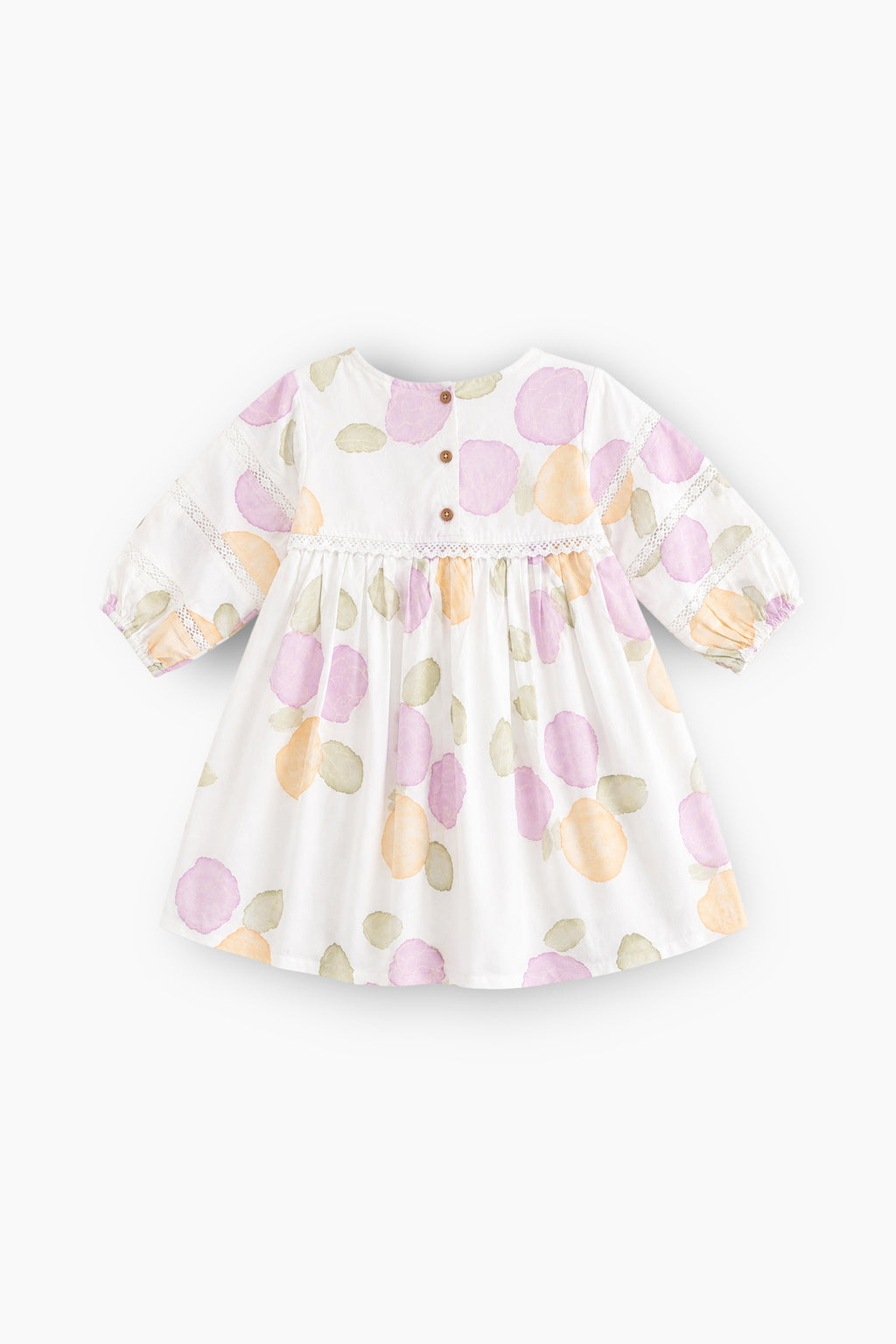 Rosy Lace Frock