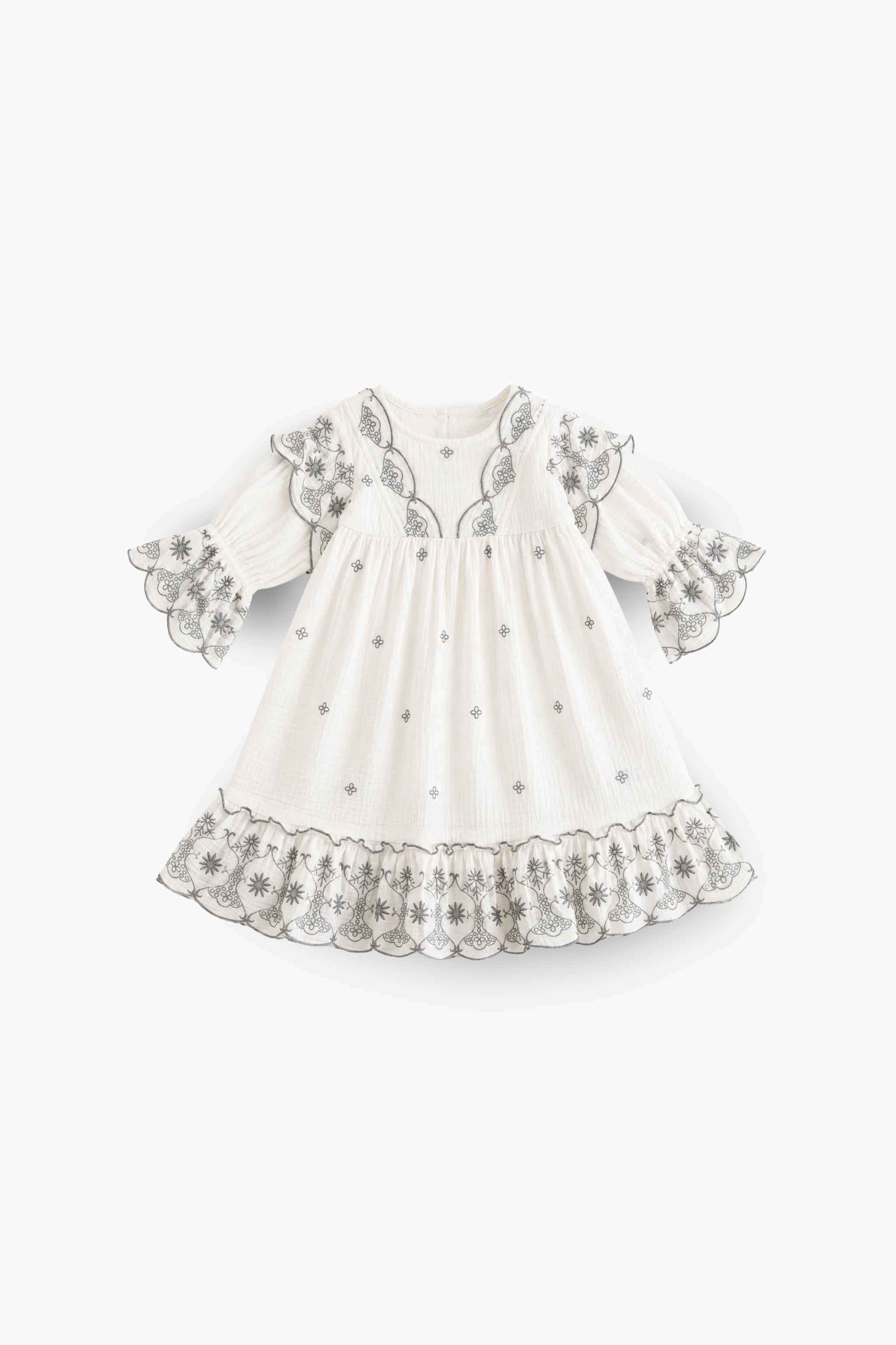 Muslin Flutter Dress