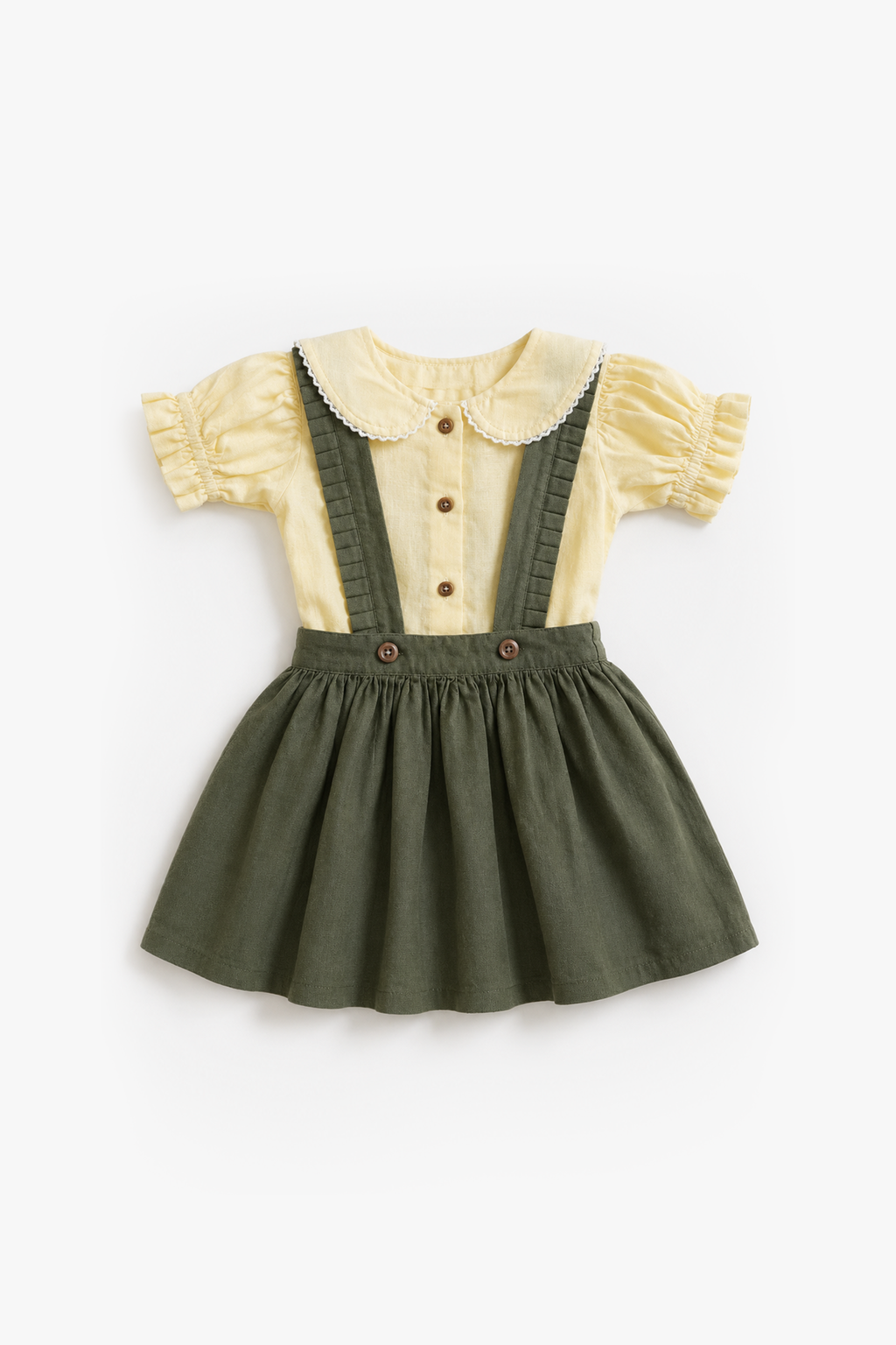 Little Pleat Pinafore