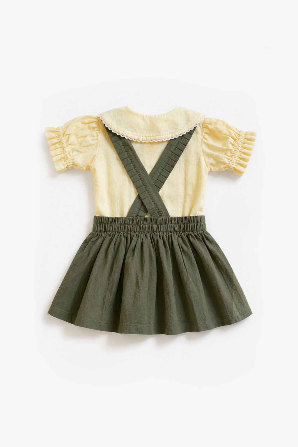 Little Pleat Pinafore
