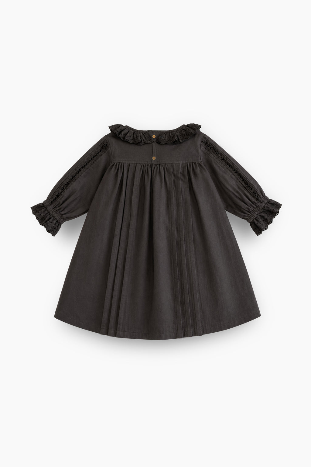Pintuck lace frock