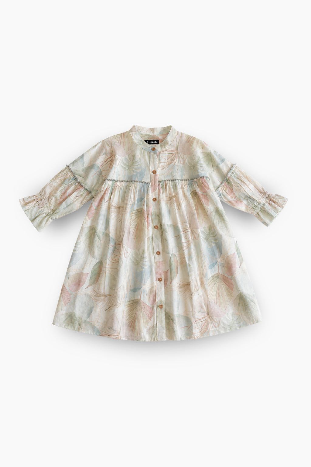 Leafy Print Frock