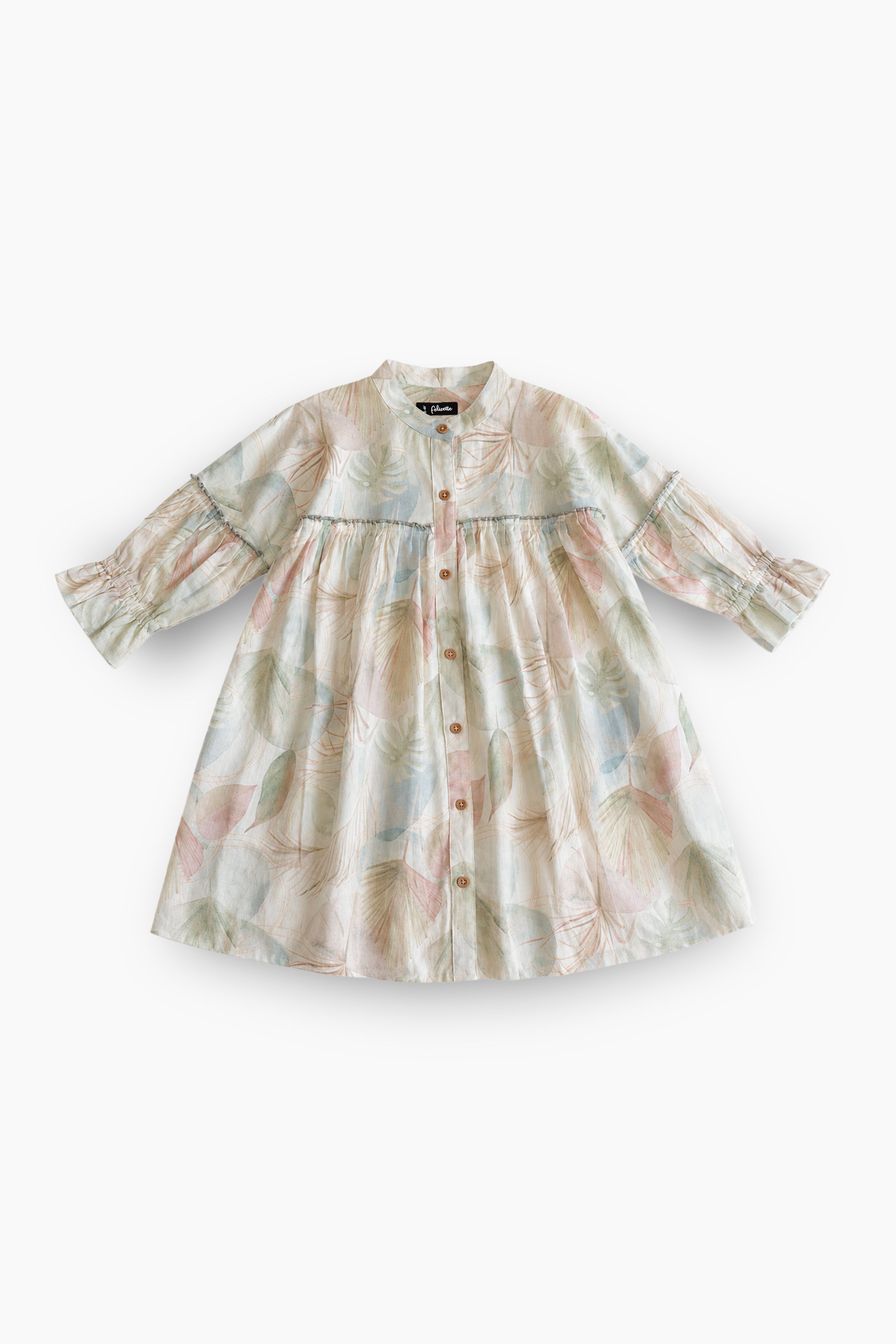 Leafy Print Frock