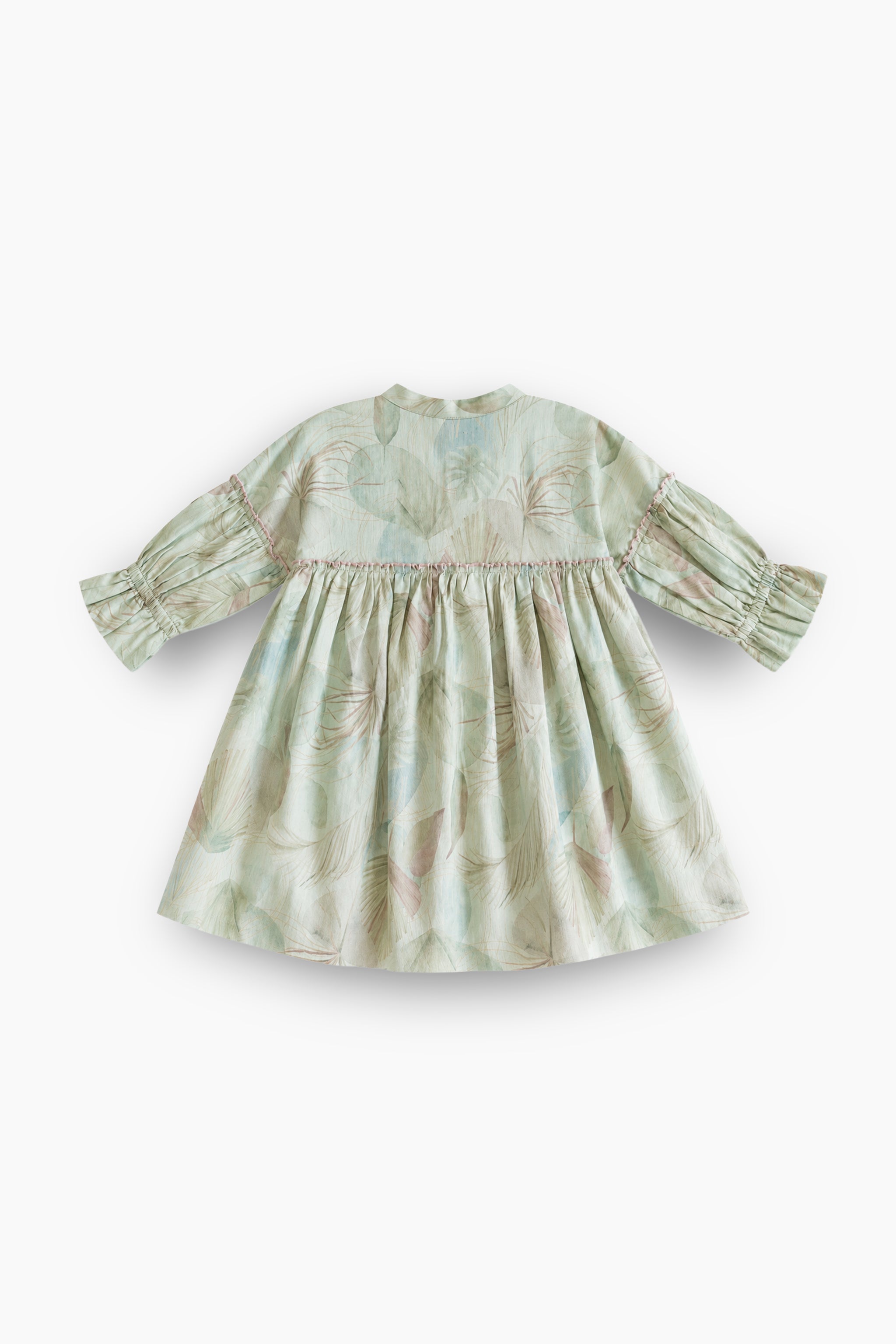 Leafy Print Frock