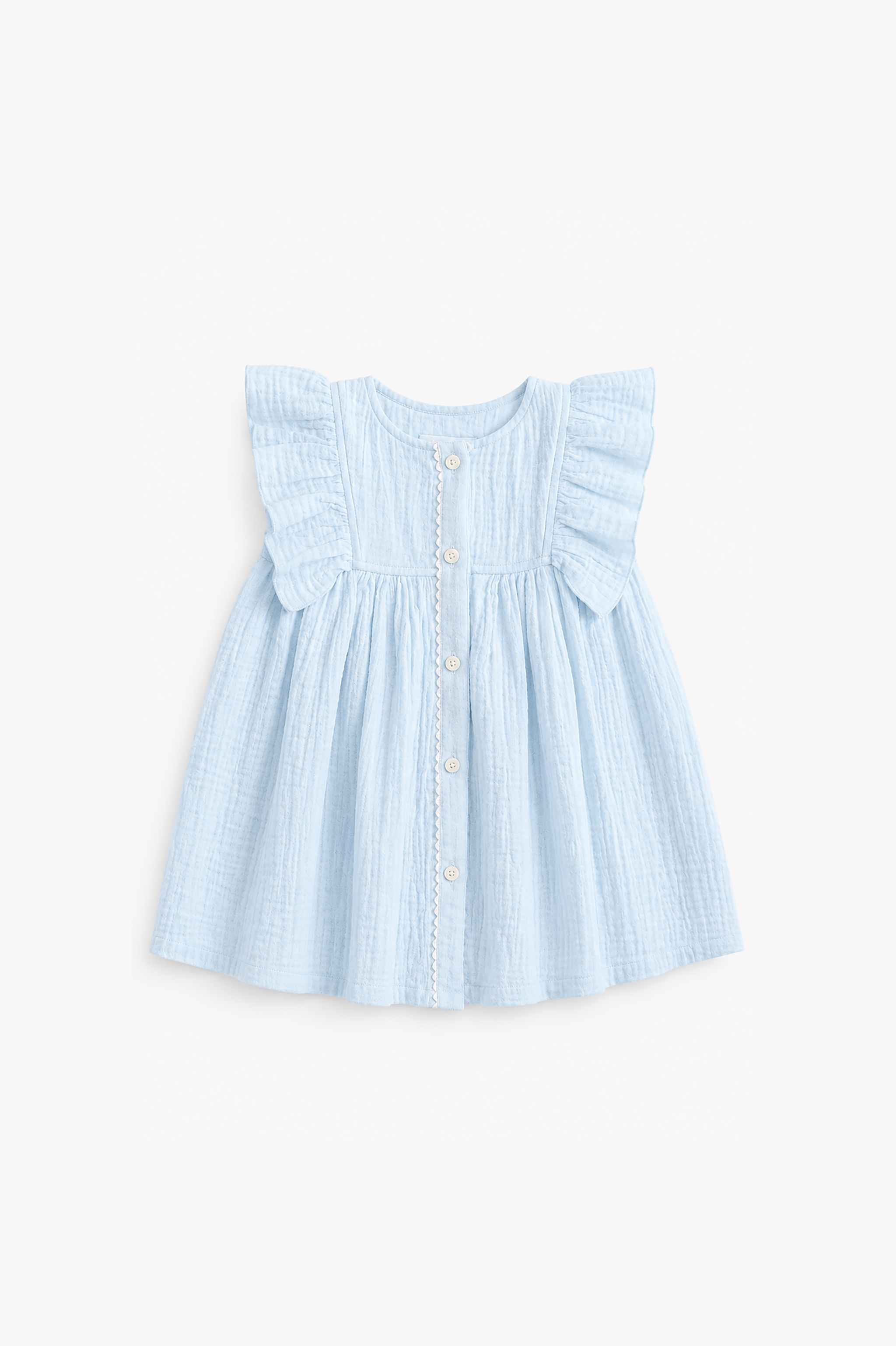Ric Rac Muslin Frock