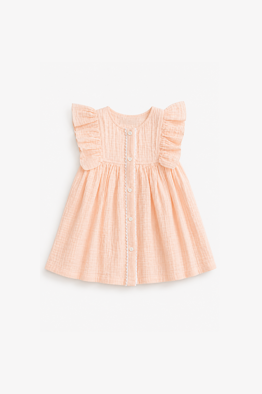 Ric Rac Muslin Frock
