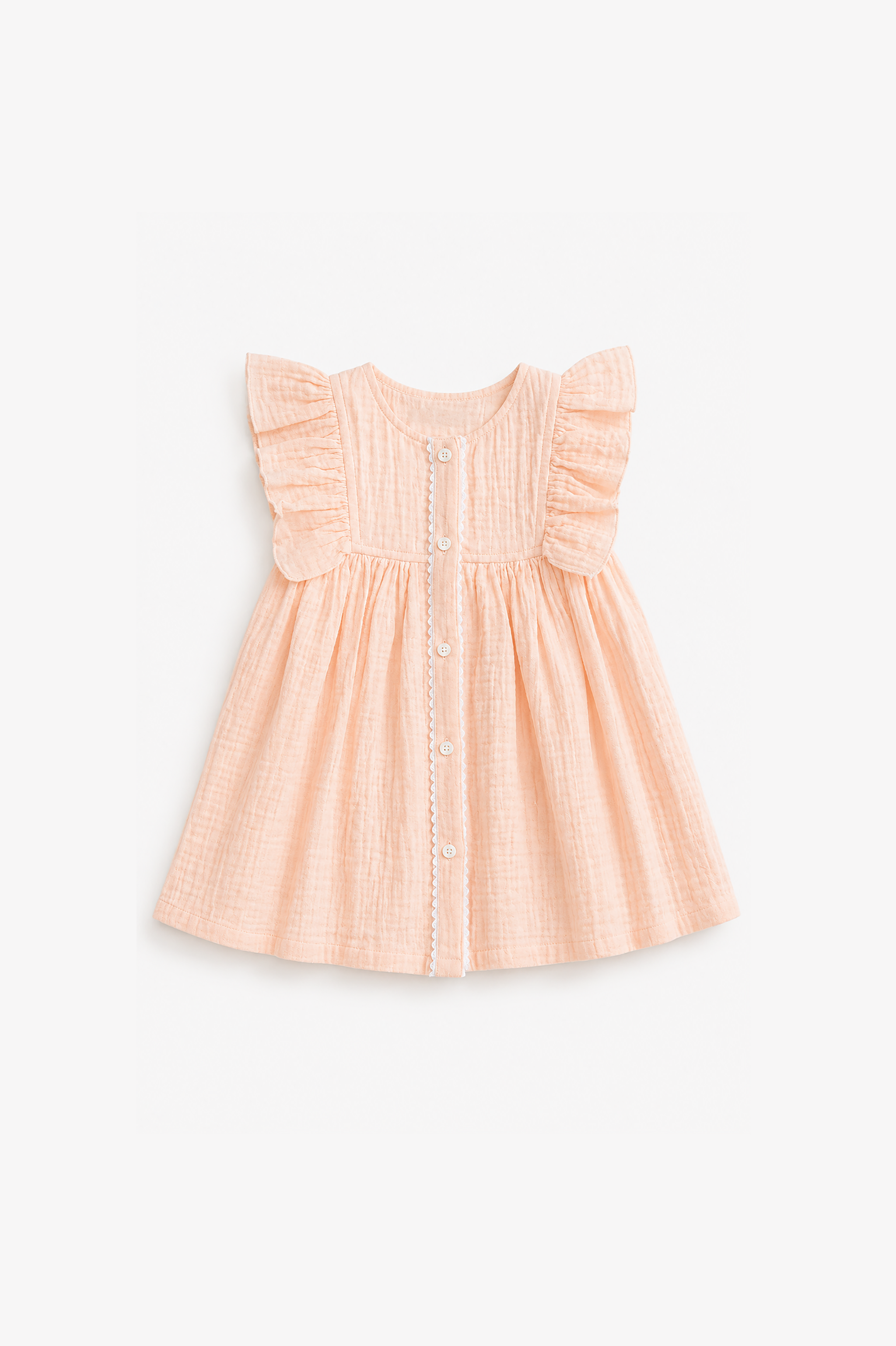 Ric Rac Muslin Frock