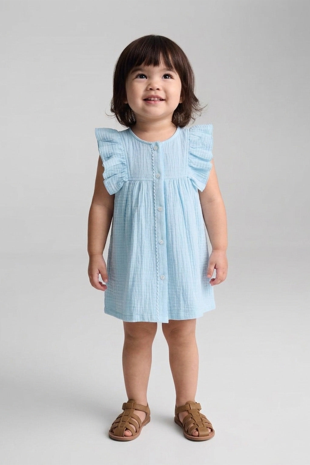 Ric Rac Muslin Frock