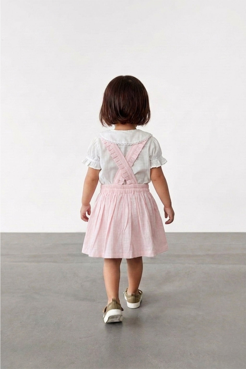 Little Pleat Pinafore
