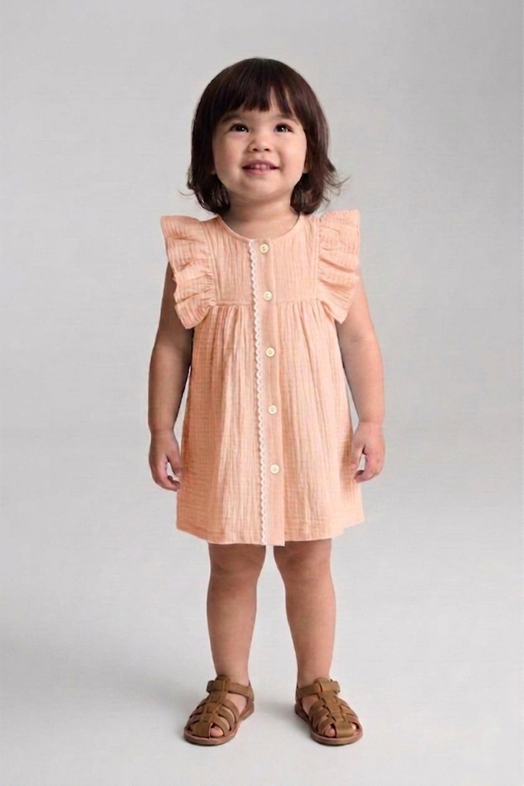 Ric Rac Muslin Frock