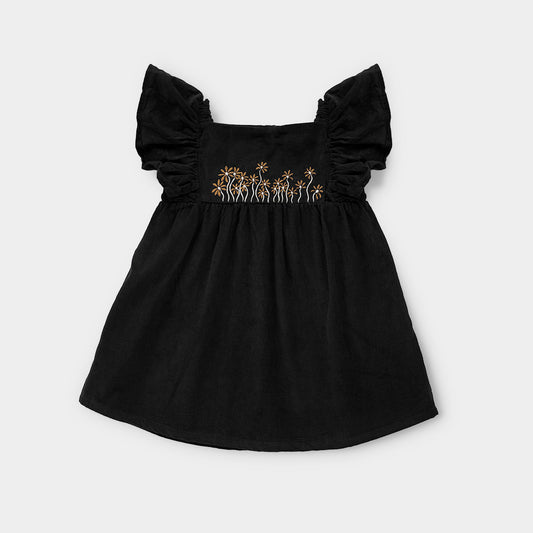 Black Corduroy Frock