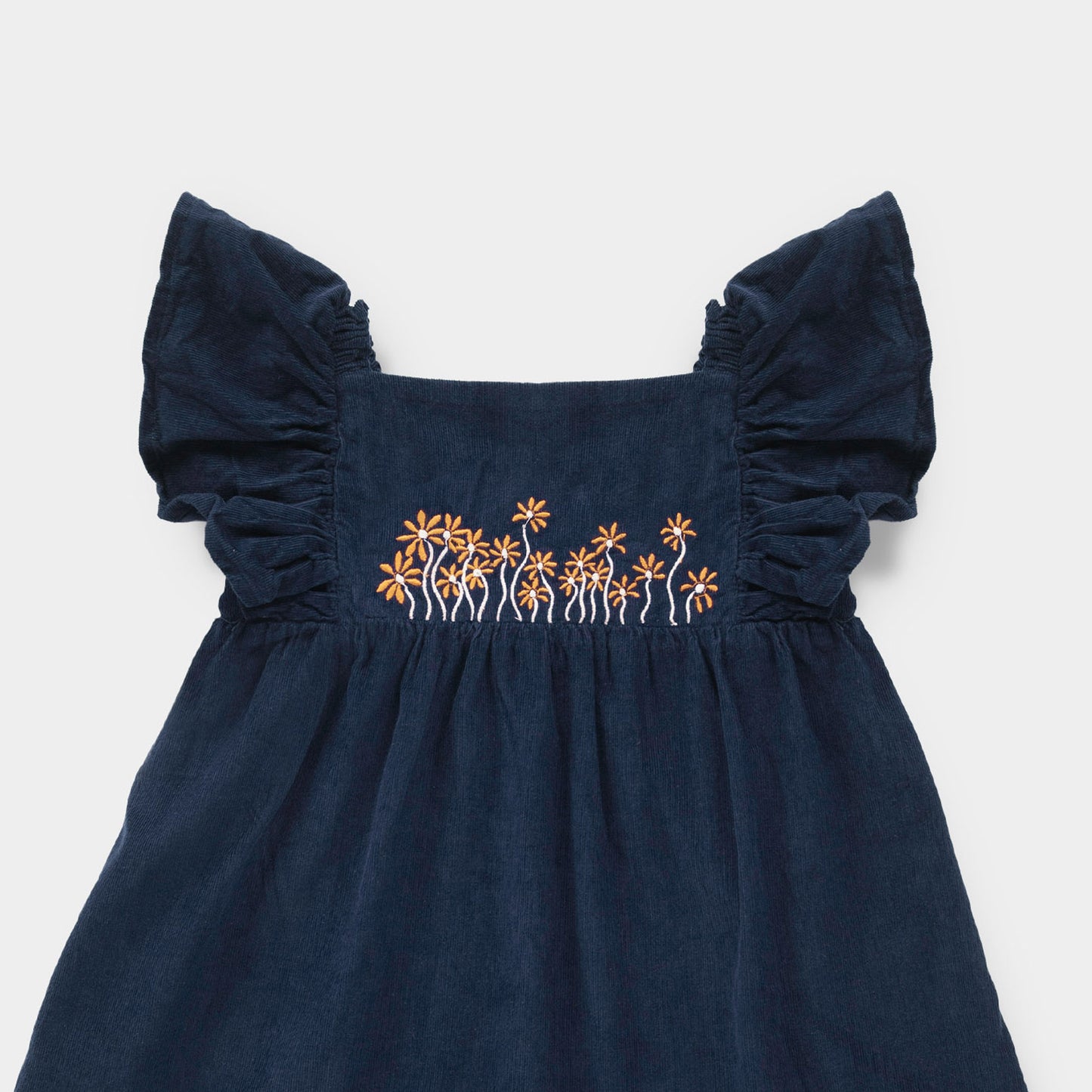 Blue Corduroy Frock