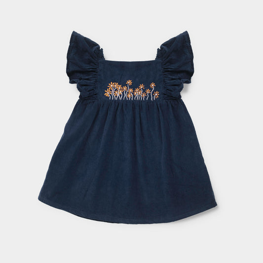 Blue Corduroy Frock