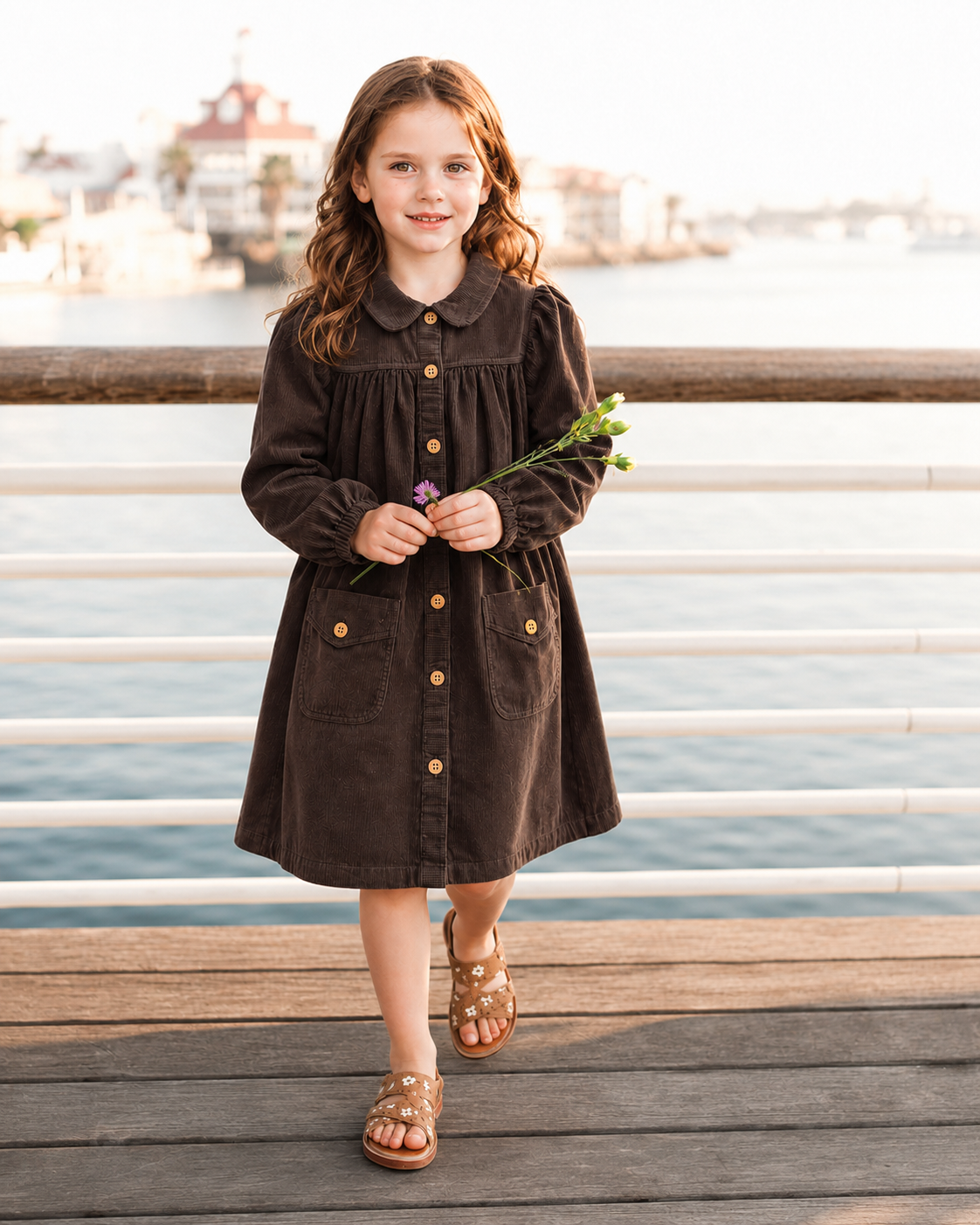 Cordy shirt dress