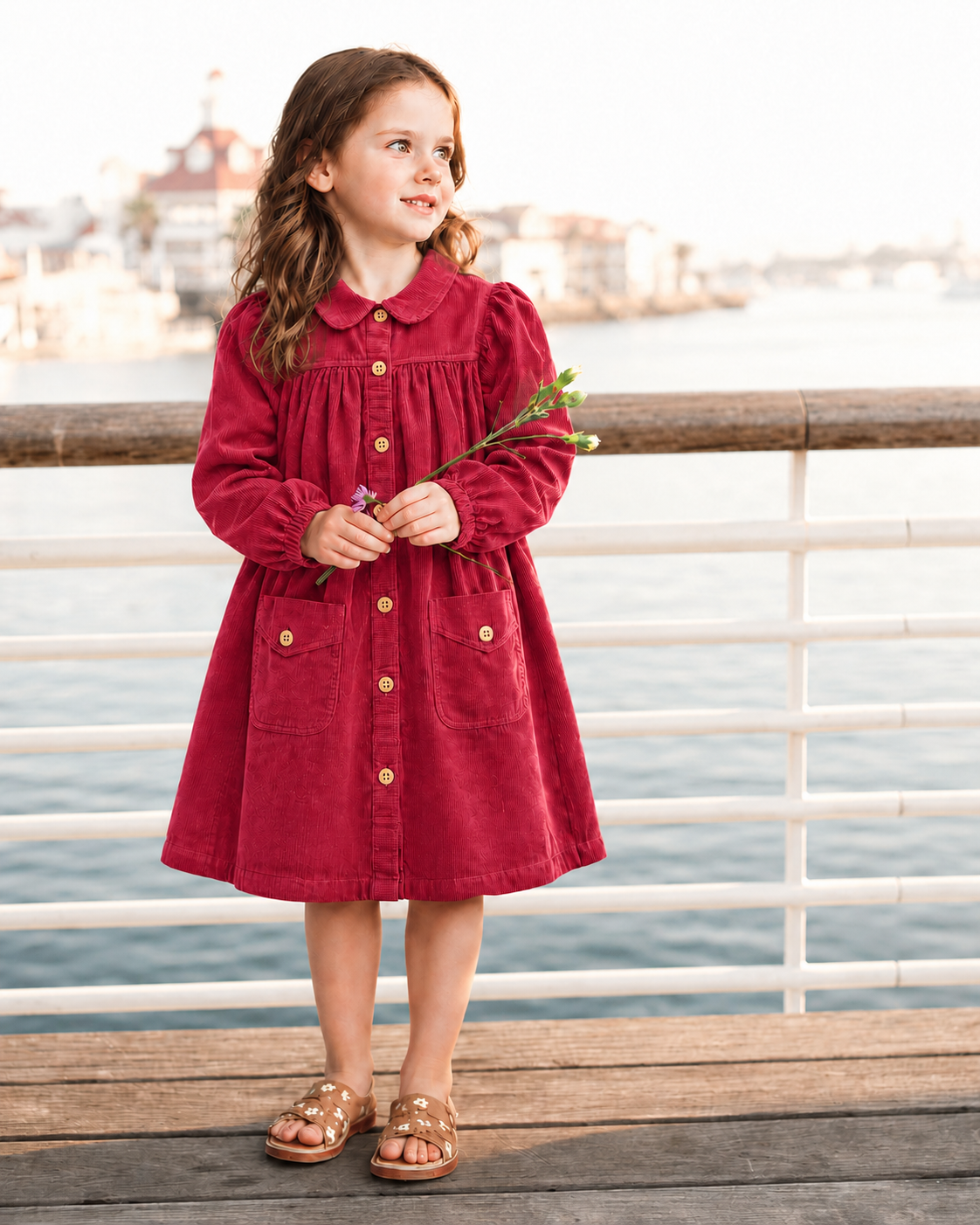 Cordy shirt dress