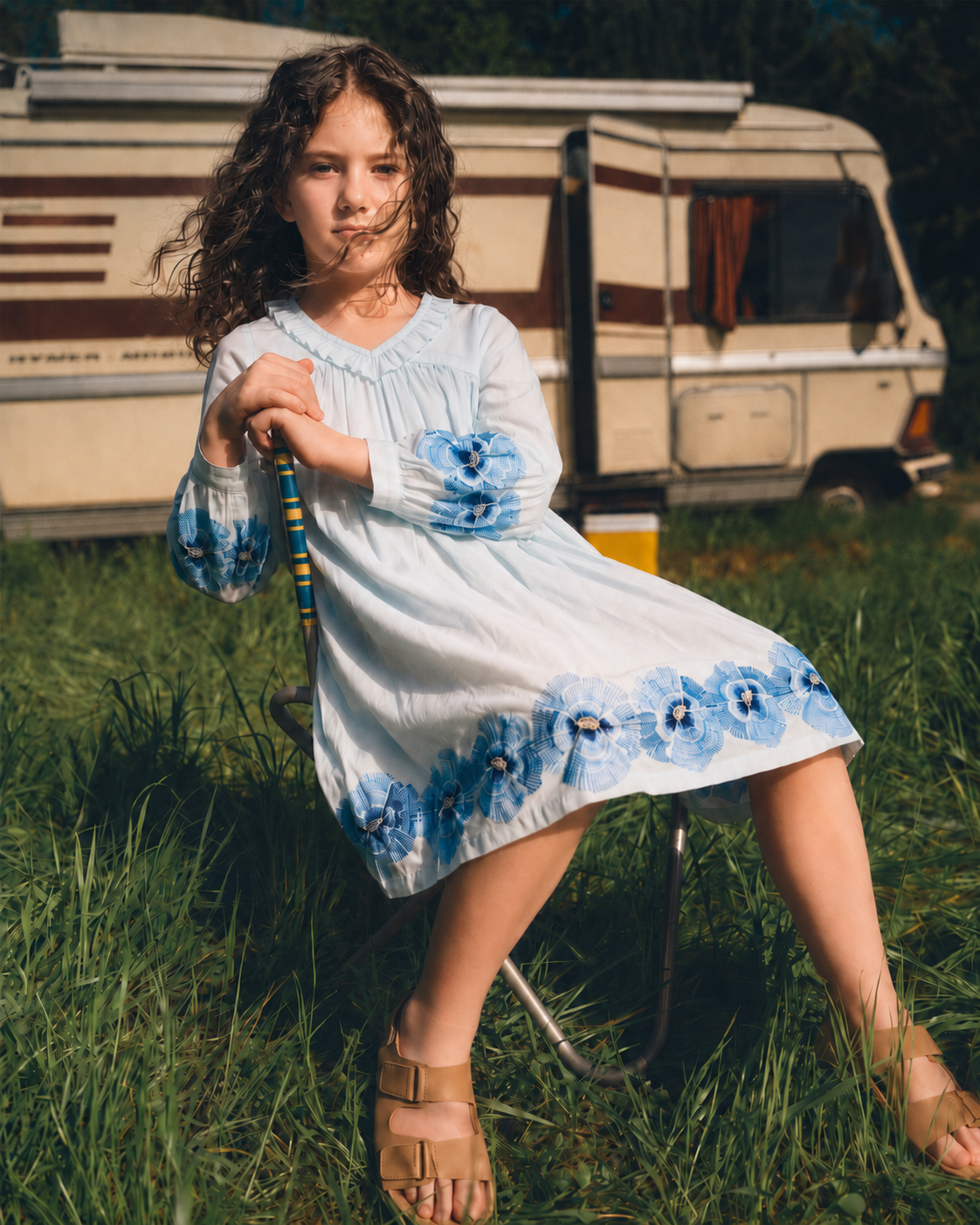 Petal Arc Dress