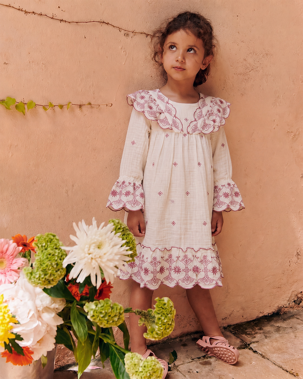 Muslin Flutter Dress