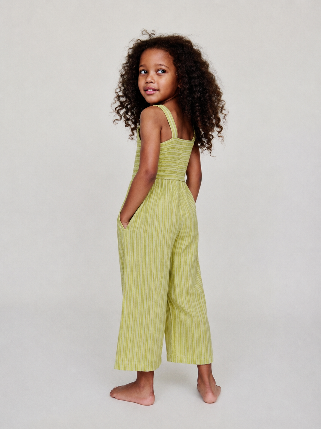 Button Strap Jumpsuit