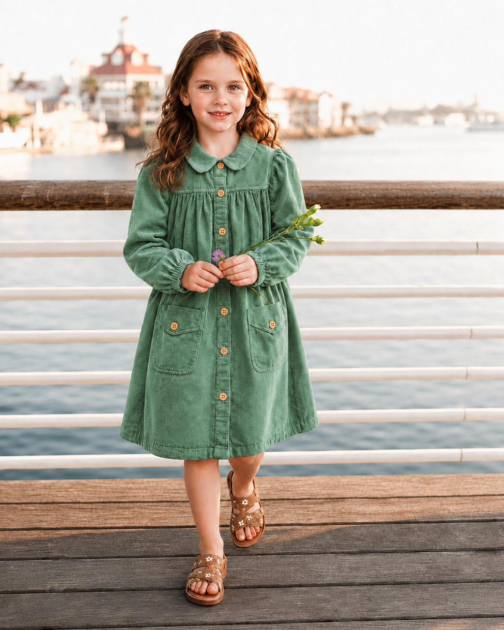 Cordy shirt dress