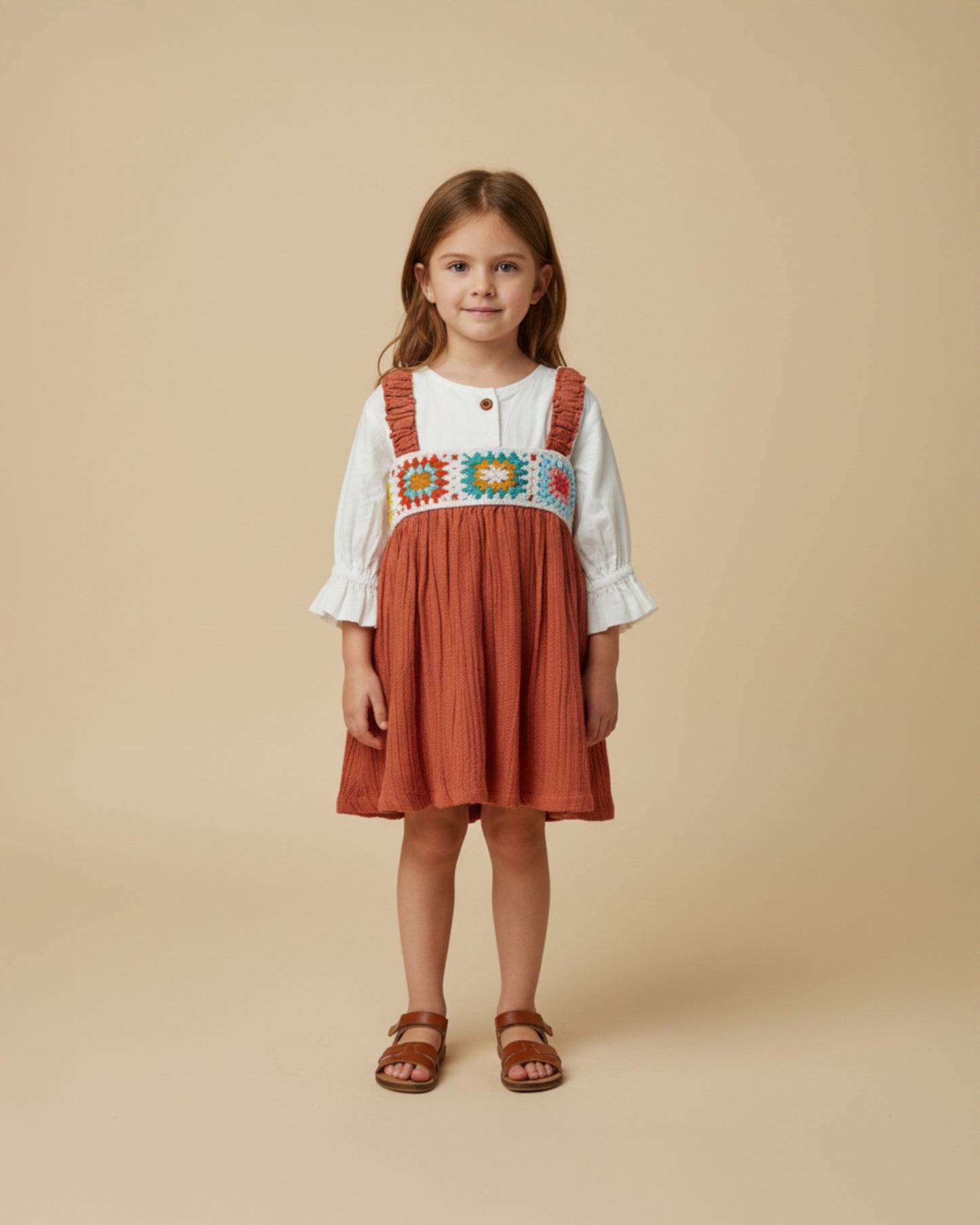 Classic Crochet Dress