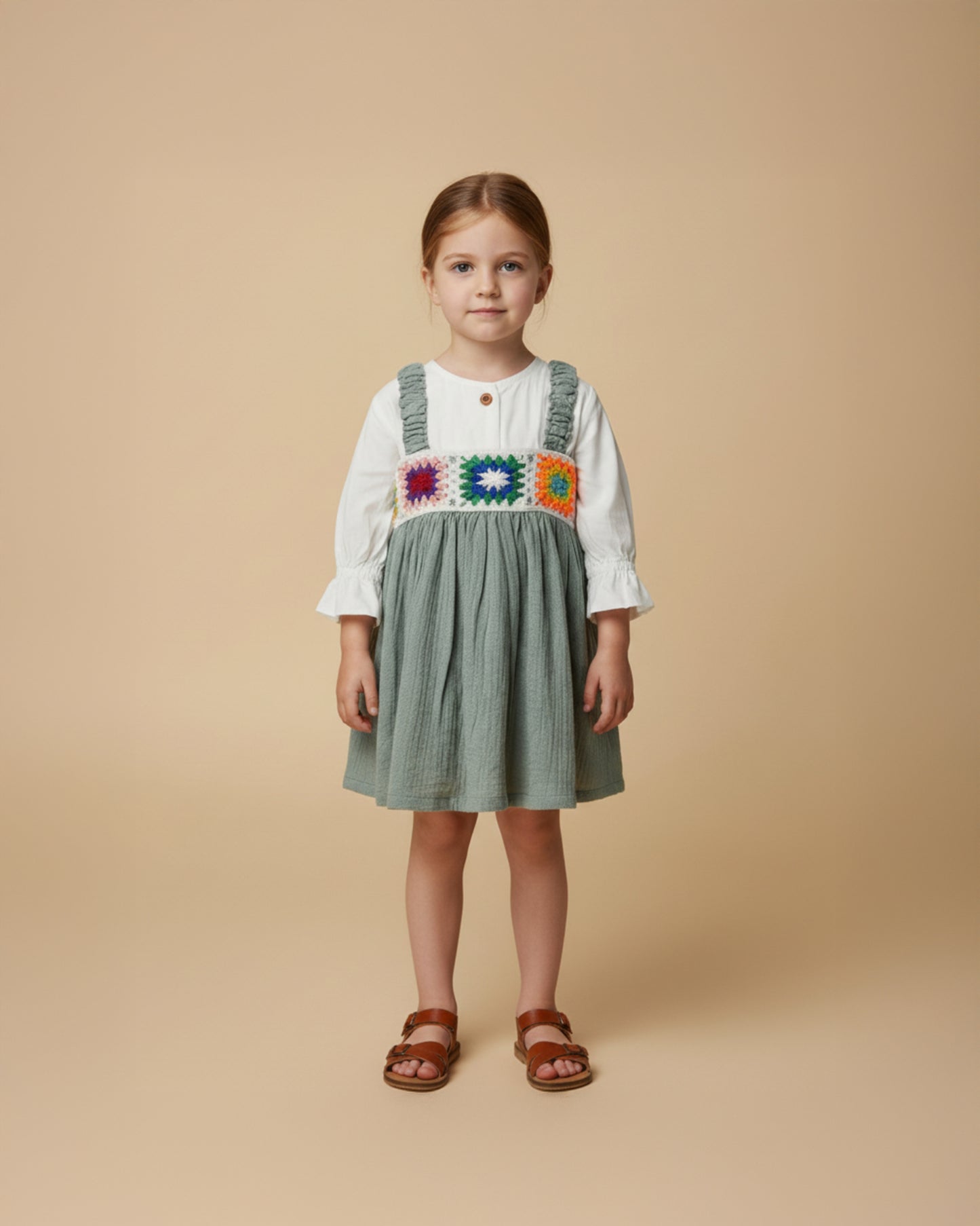 Classic Crochet Dress