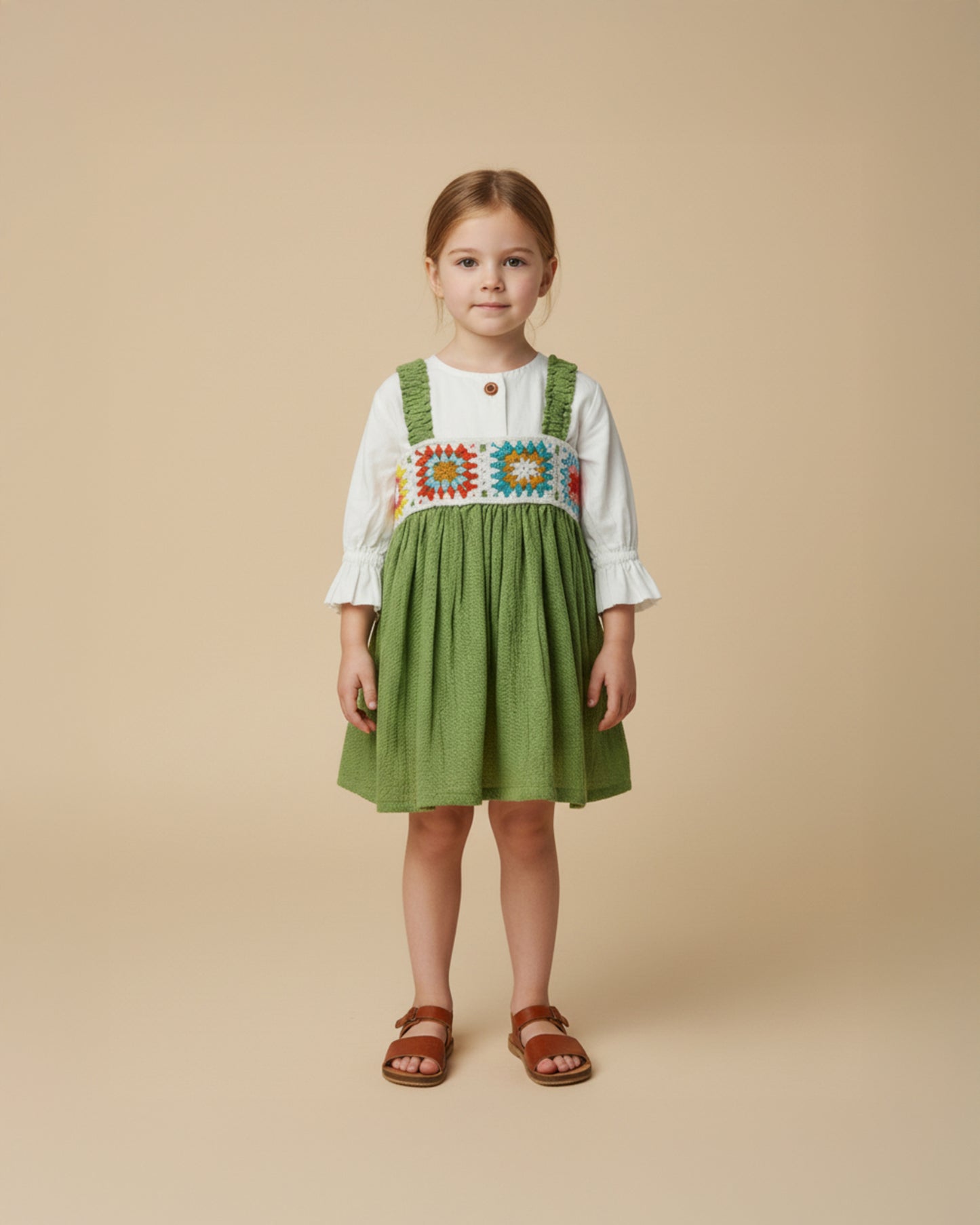 Classic Crochet Dress