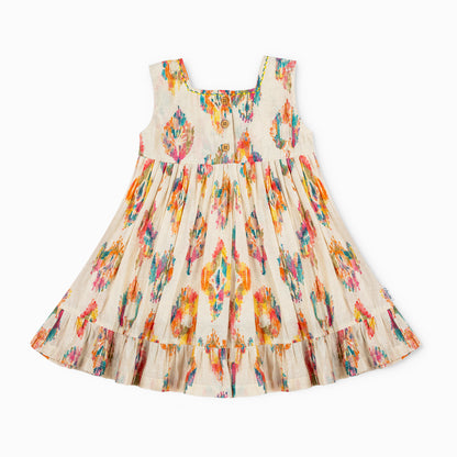 Elegant Chanderi Dress