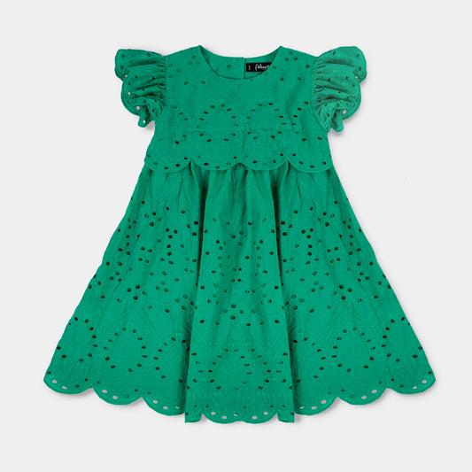 Leafy Flutter Frock