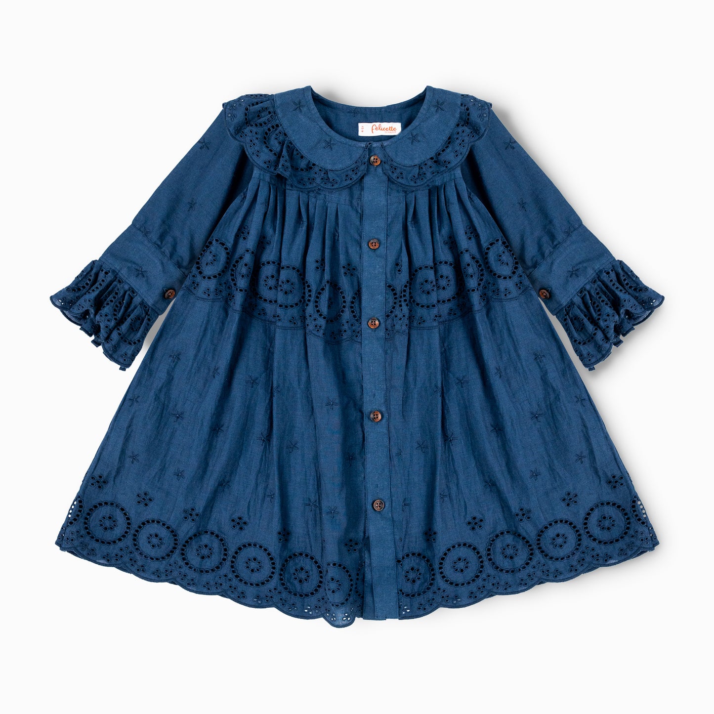 Ruffle Gathered Dress