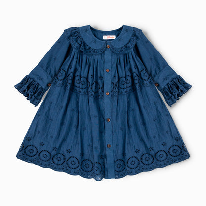 Ruffle Gathered Dress