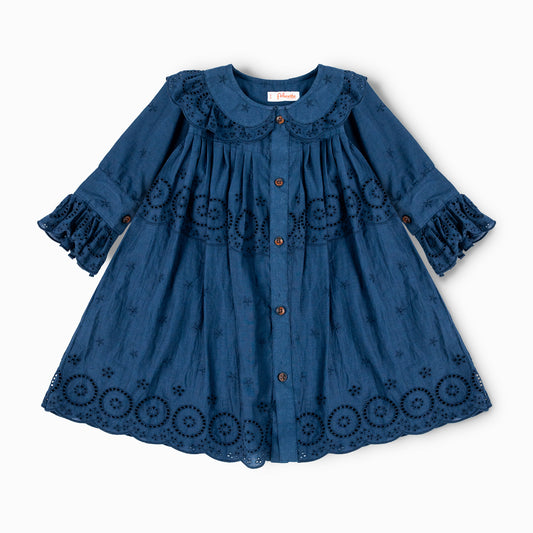 Ruffle Gathered Dress