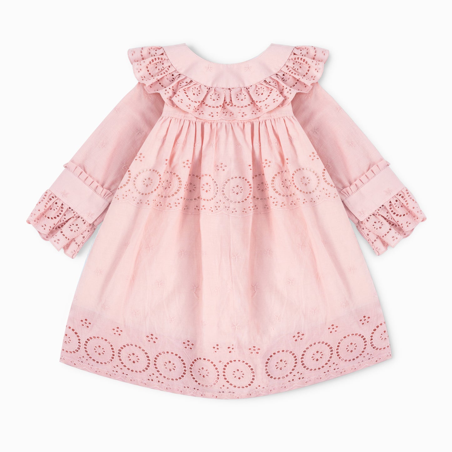 Ruffle Gathered Dress