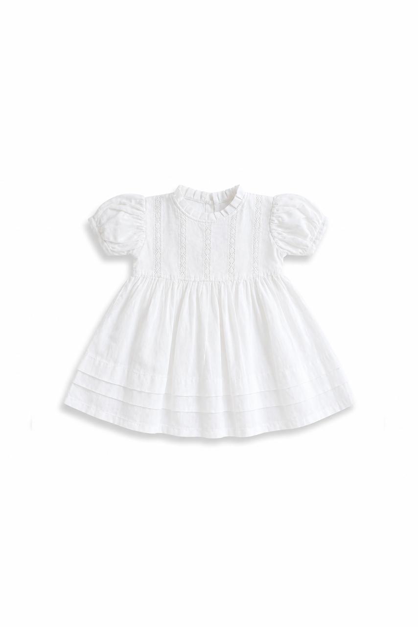 Puffy lace frock