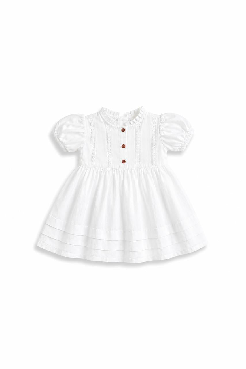 Puffy lace frock